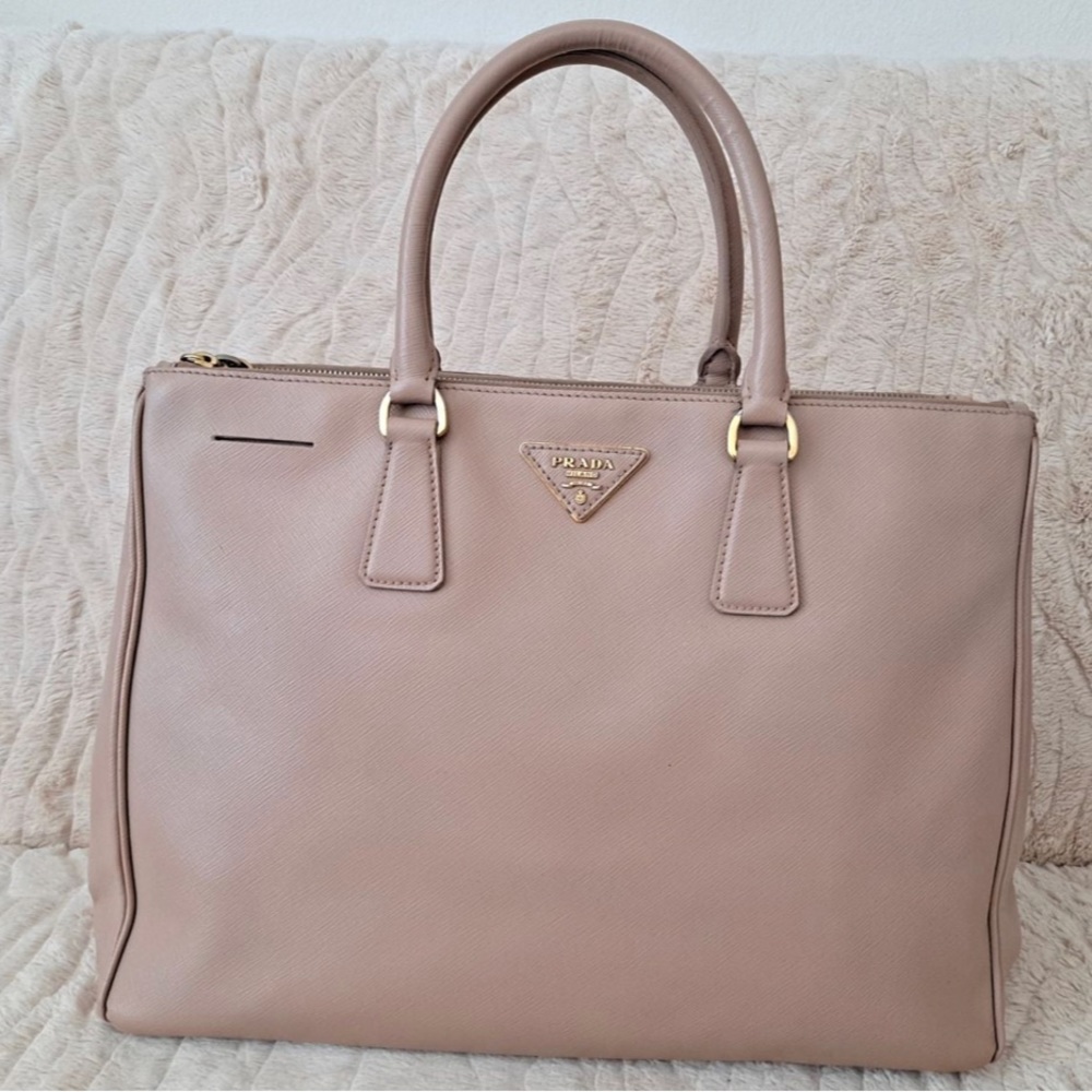 Prada Saffiano Galleria Tote Bag Large